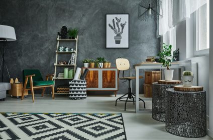 Apartment with designer furniture